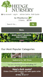 Mobile Screenshot of hedgenursery.co.uk